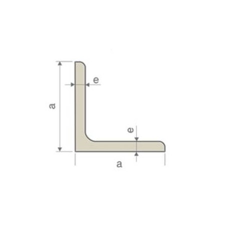 Cornière ailes égales, acier laminé