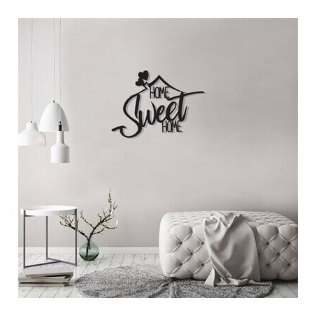 PIRUDEM Décoration murale en métal de bienvenue