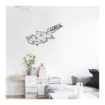 PIRUDEM Déco murale en métal Chypre