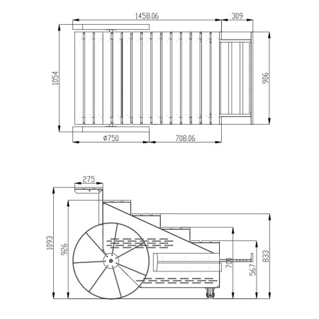 CHARRUES FRUITS LÉGUMES