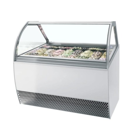 MILLENNIUM LX18 Vitrine ventilée pour glace en bac