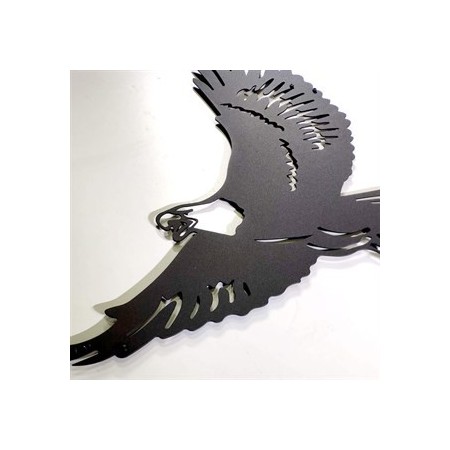 PIRUDEM Art mural en métal aigle