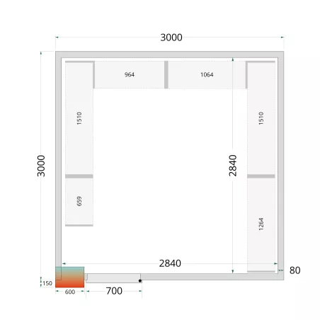 CR 300x300x212 NF
