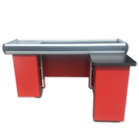 Meuble de sortie de caisse « La Parisienne » – version économique / promo professionnel – SORTIE DE CAISSE – équipement magasin