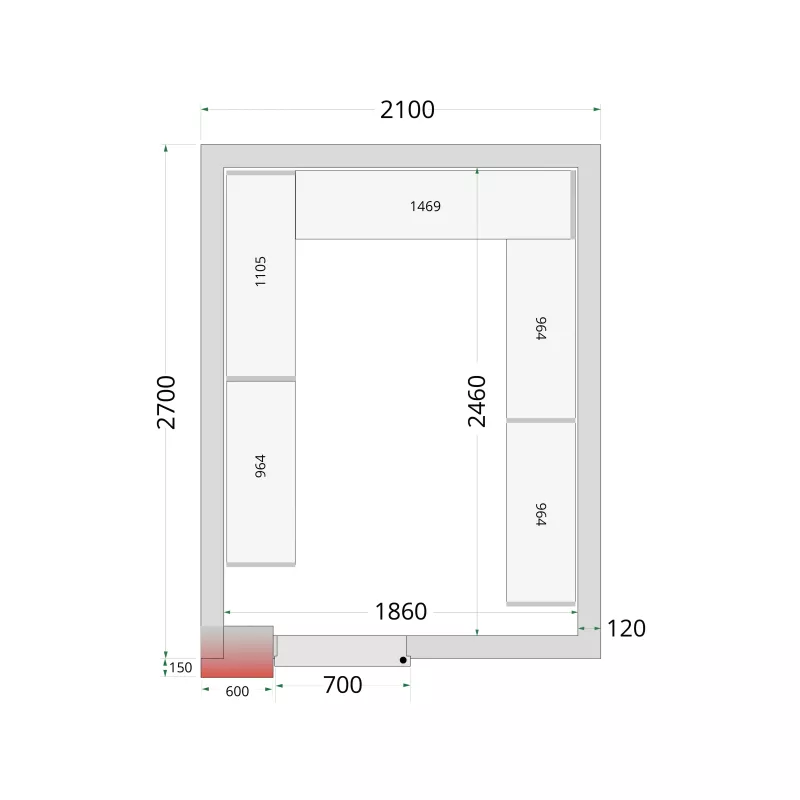 Shelf Rack System Kit
