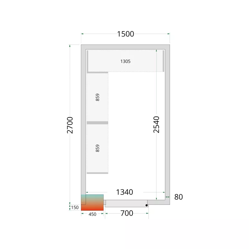 Shelf Rack System Kit