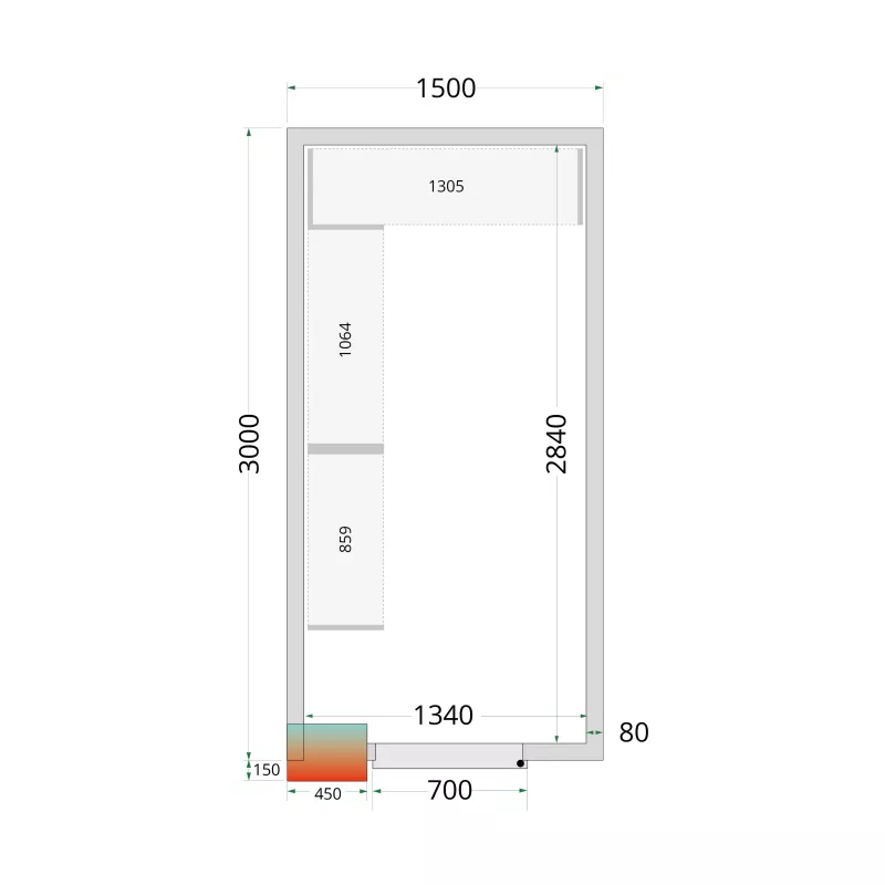 Shelf Rack System Kit