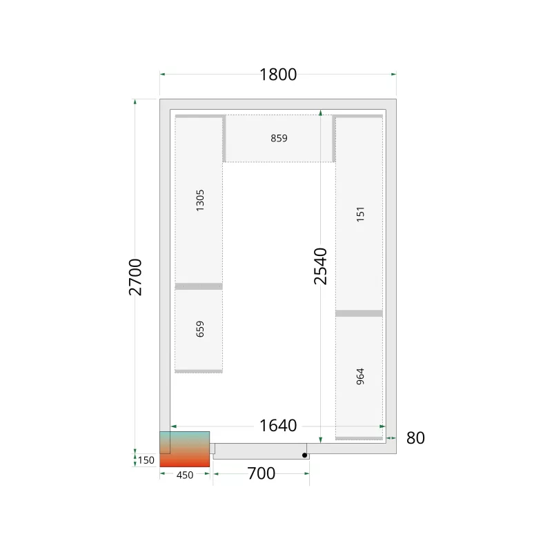Shelf Rack System Kit