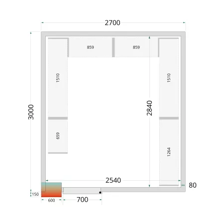 Shelf Rack System Kit