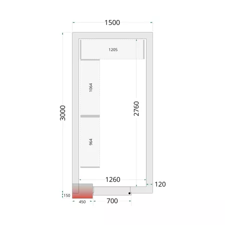 Shelf Rack System Kit