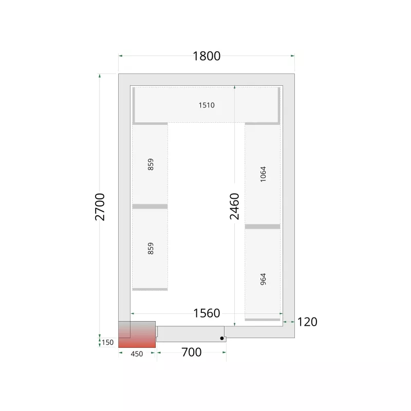 Shelf Rack System Kit