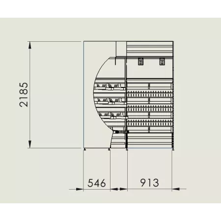 LOTUS Présentoir fruit et légumes
