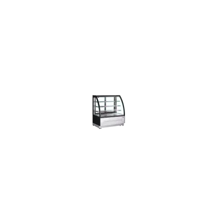 LPD1200C/BLACK – Armoires vitrées réfrigérées froid positif – commerce alimentaire – Réf 16044