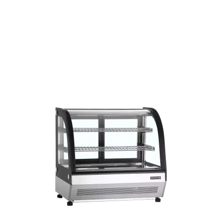 LCT750C/BLACK – Armoires vitrées réfrigérées froid positif – commerce alimentaire – Réf 16036