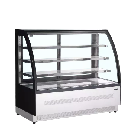 LPD1500C/BLACK – Armoires vitrées réfrigérées froid positif – commerce alimentaire – Réf 16050