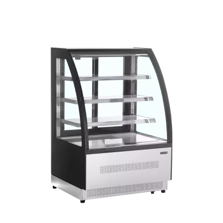 LPD900C/BLACK – Armoires vitrées réfrigérées froid positif – commerce alimentaire – Réf 16055