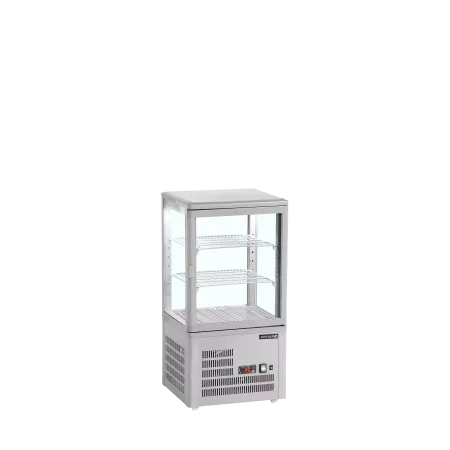 UPD60-GREY – Armoires vitrées réfrigérées froid positif – commerce alimentaire – Réf 16062