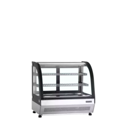 LCT750C/BLACK – Armoires vitrées réfrigérées froid positif – commerce alimentaire – Réf 16036