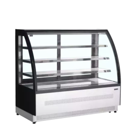 LPD1500C/BLACK – Armoires vitrées réfrigérées froid positif – commerce alimentaire – Réf 16050