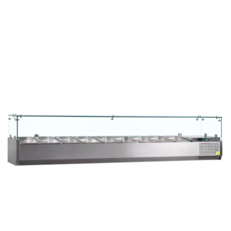 VK38-200 – Vitrines réfrigérées à poser froid positif – boulangerie pâtisserie – Réf 16528