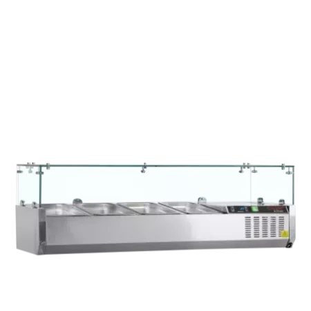 GVC33-120 – Vitrines réfrigérées à poser froid positif – boulangerie pâtisserie – Réf 32373