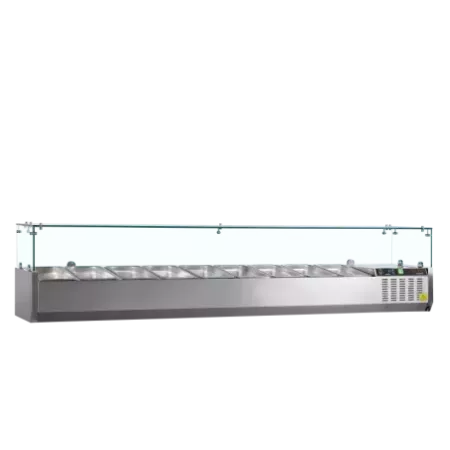 GVC38-200 – Vitrines réfrigérées à poser froid positif – boulangerie pâtisserie – Réf 33603