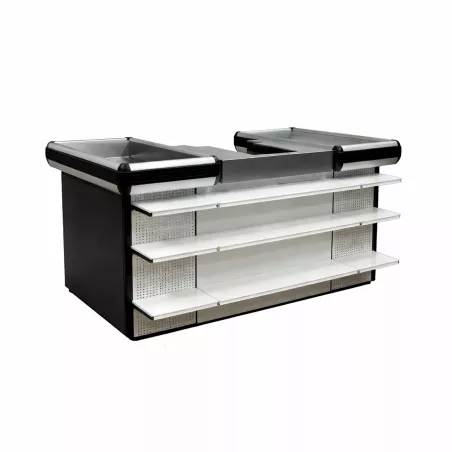 Sortie de caisse expresse compacte – version « Express » – multi-coloris professionnel – SORTIE DE CAISSE – équipement magasin