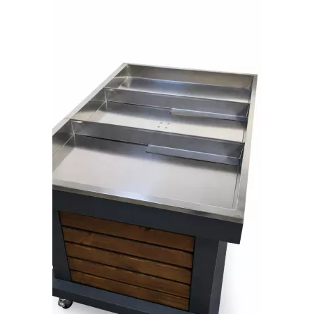 Présentoir Vrac Fruits & Légumes sur Roulettes – Box Pro