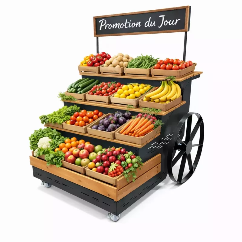 CHARRUES FRUITS LÉGUMES +