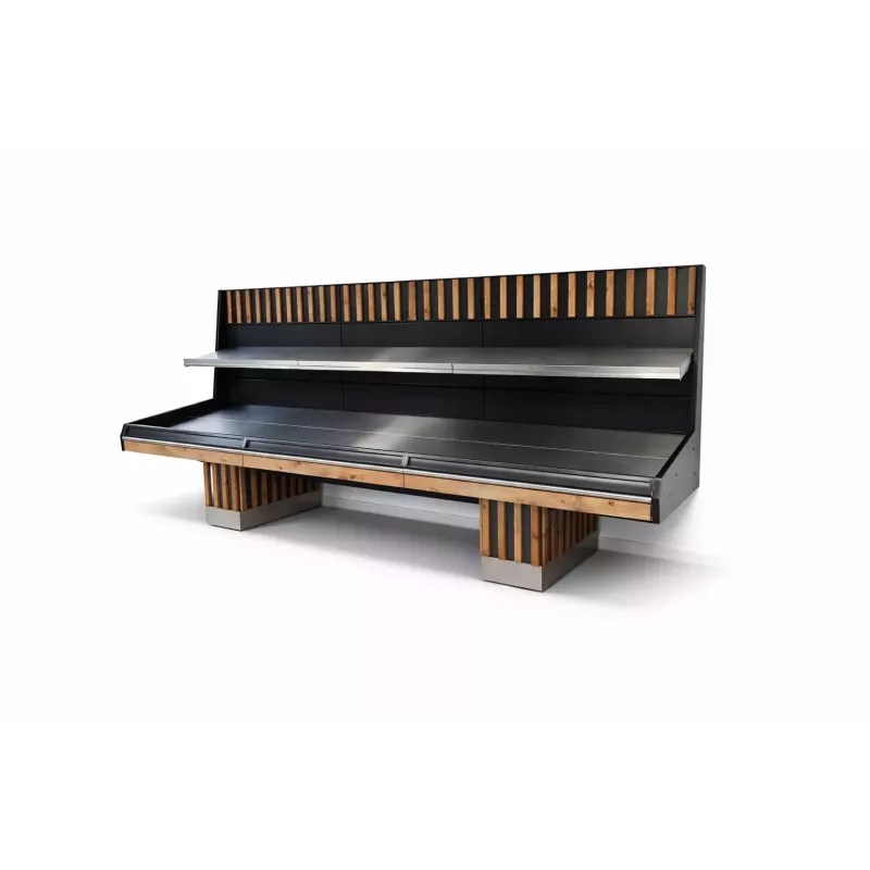 Mobilier Mural Fruits & Légumes Design Inox – L’Île aux Fruits TGR