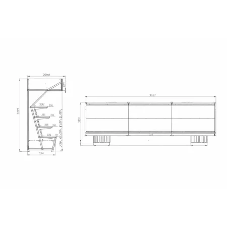 Mobilier Mural Fruits & Légumes Design Inox – L’Île aux Fruits TGR