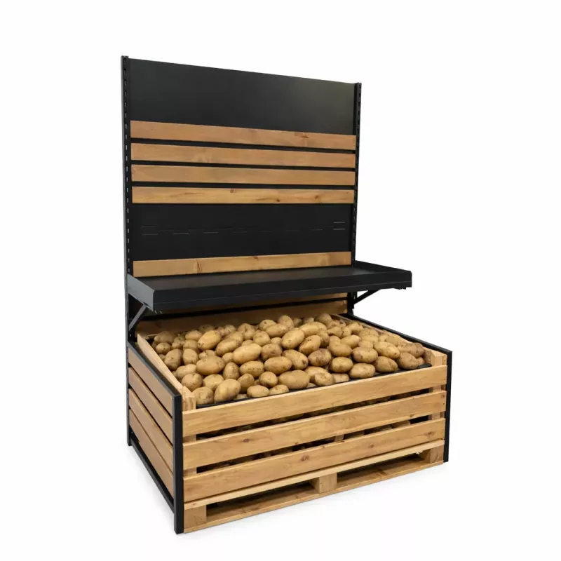 Meuble Palette Intégré Design – Fruits & Légumes