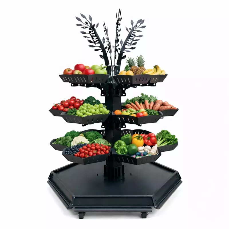 Mobilier Arbre Fruitier Design avec Paniers – Collection Premium