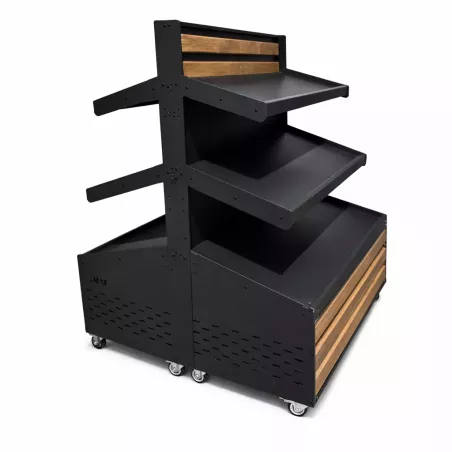 Mobilier Central Fruits & Légumes 3 Niveaux Compact – Mangosteen