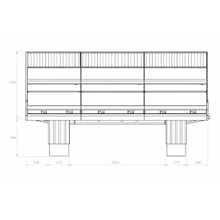 Mobilier Mural Fruits & Légumes Design Inox – L’Île aux Fruits TGR