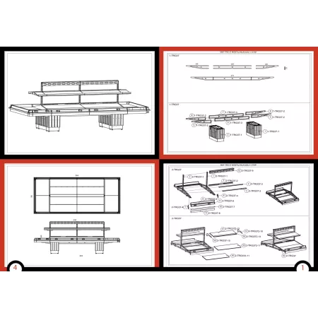 Mobilier Mural Fruits & Légumes Design Inox – L’Île aux Fruits TGR