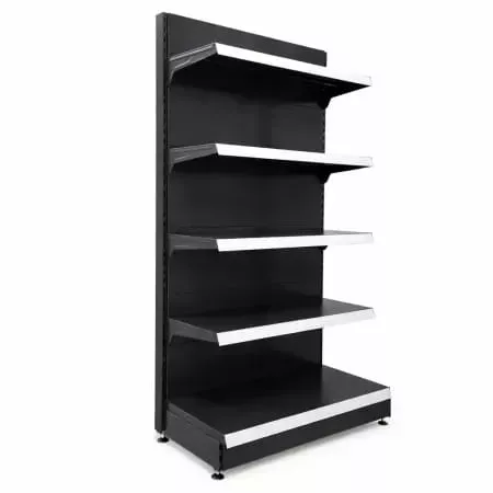 Rayonnage mural 1 unités – H220 cm – préconfiguré – configurable pour magasin